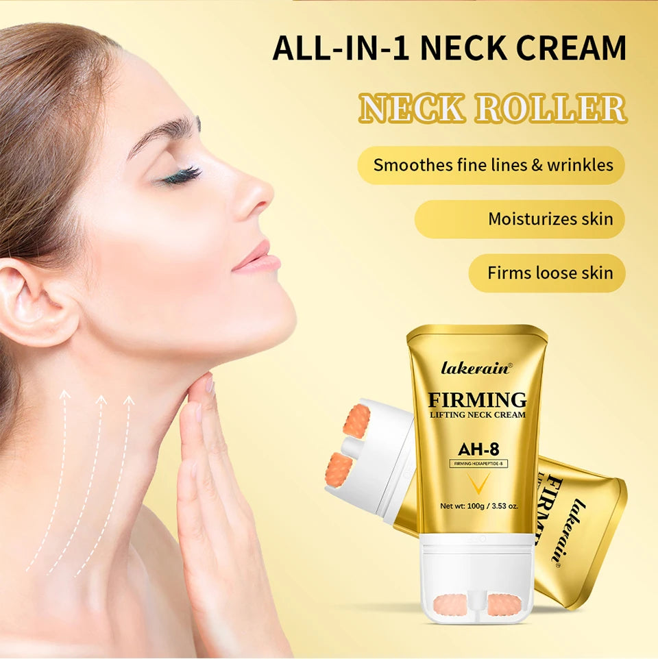 AH-8 Firming Neck Cream Deep Nourishing Moisturizing Neck Lotion Smooths Fine Lines Improves Neck Skin Firmness Skincare Product
