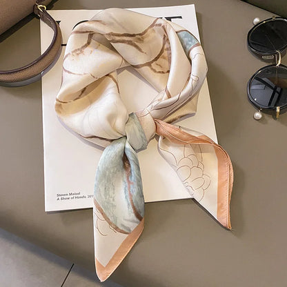 Luxury Silk Horse Print Scarf for Women - Smarsty