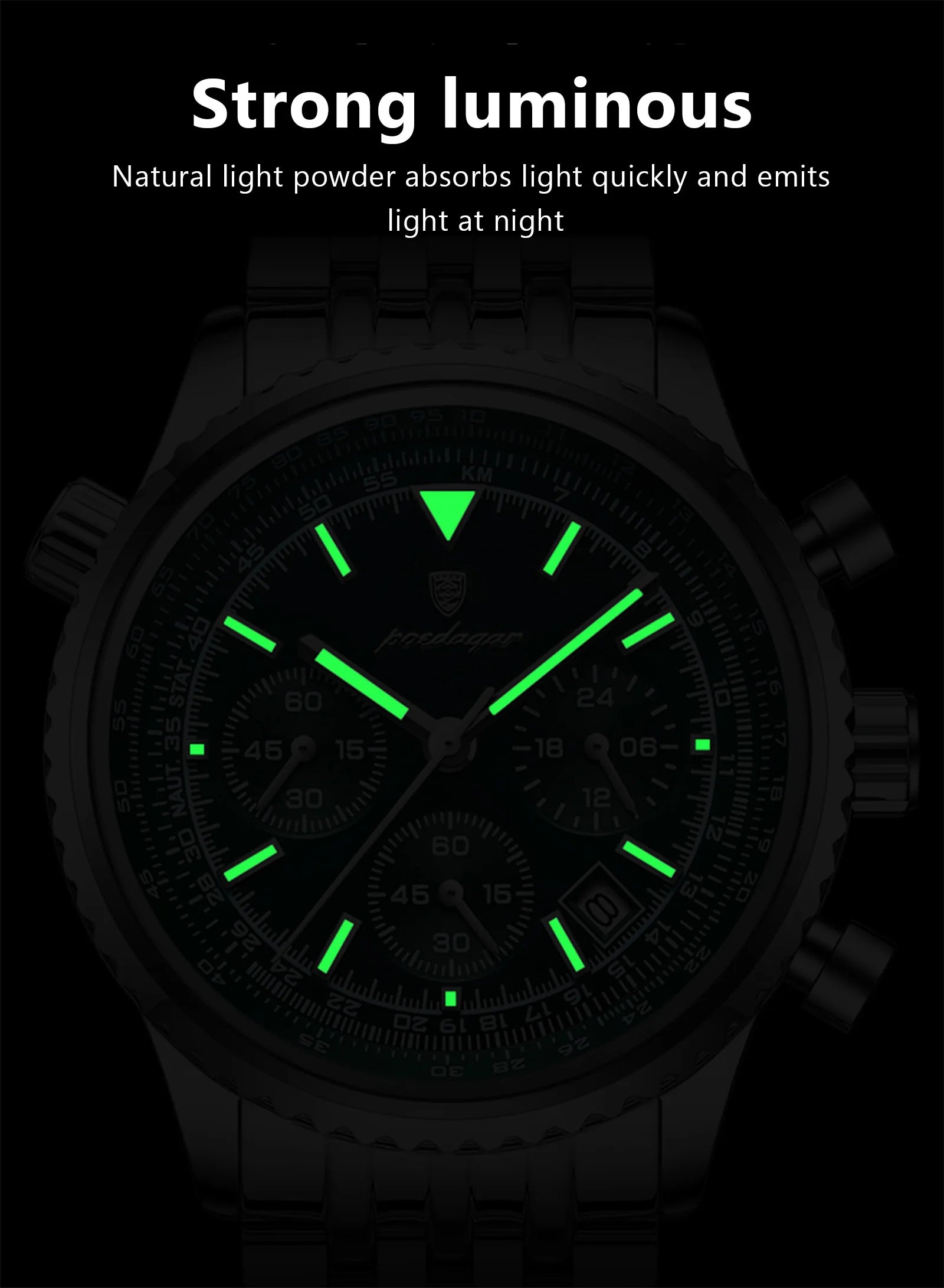 Luxury Waterproof Military Men's Watch with Luminous Features - Smarsty