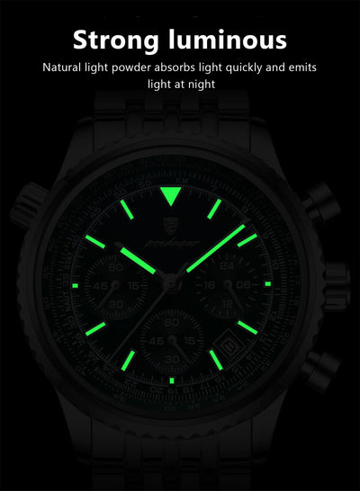 Luxury Waterproof Military Men's Watch with Luminous Features - Smarsty
