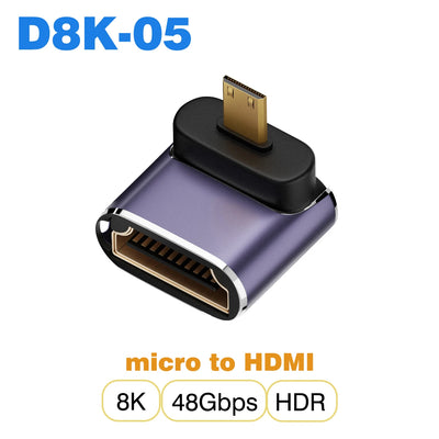 UGOURD HDMI 2.1 Cable Adapter for 8K 60Hz Support - Smarsty