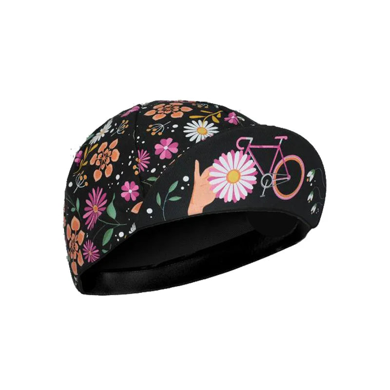 Classic Retro SweetMatt Classic Retro Beer Coffee Ice Cream Cartoon Polyester Cycling Caps Bicycle Quick Dry Sports Hats Summer