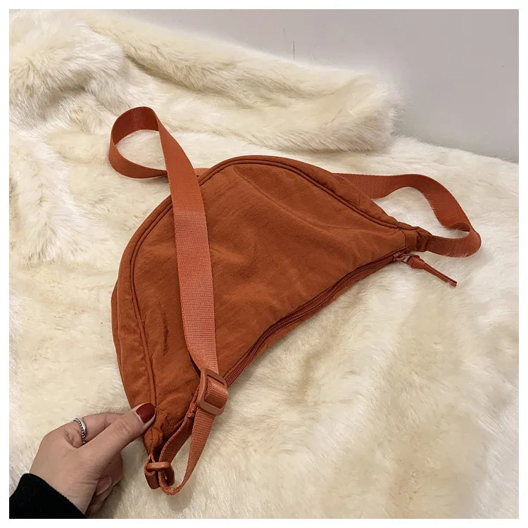 Casual Nylon Crossbody Bag for Women Large Capacity - Smarsty