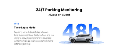 Dash Cam 4K Night Vision GPS ADAS Front Rear Parking - Smarsty