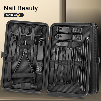 Stainless Steel Nail Clipper Set for Perfect Grooming - Smarsty