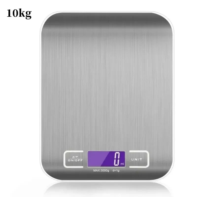 Digital Kitchen Scale with LCD Display and USB Charging - Smarsty