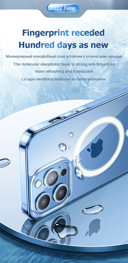 MagSafe Clear Case For iPhone Wireless Charging - Smarsty