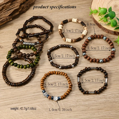 Bohemia Ethnic Beaded Bracelets For Men Stylish Gift - Smarsty