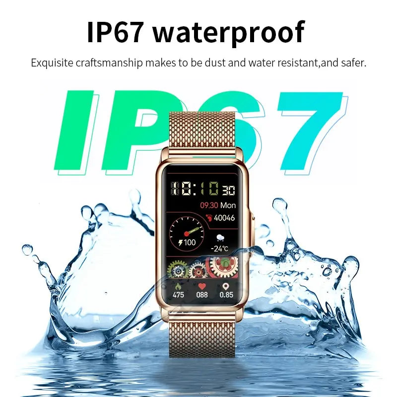 LIGE Smart Watch for Women with Full Touch Screen - Smarsty