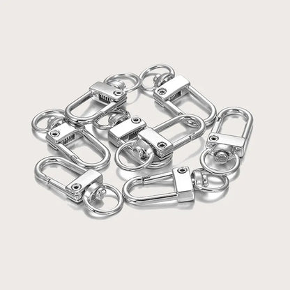 8pcs/lot Metal Universal Buckle Bag Buckle Multi Color Optional Key Buckle Alloy Buckle Lobster Buckle Bag Accessories