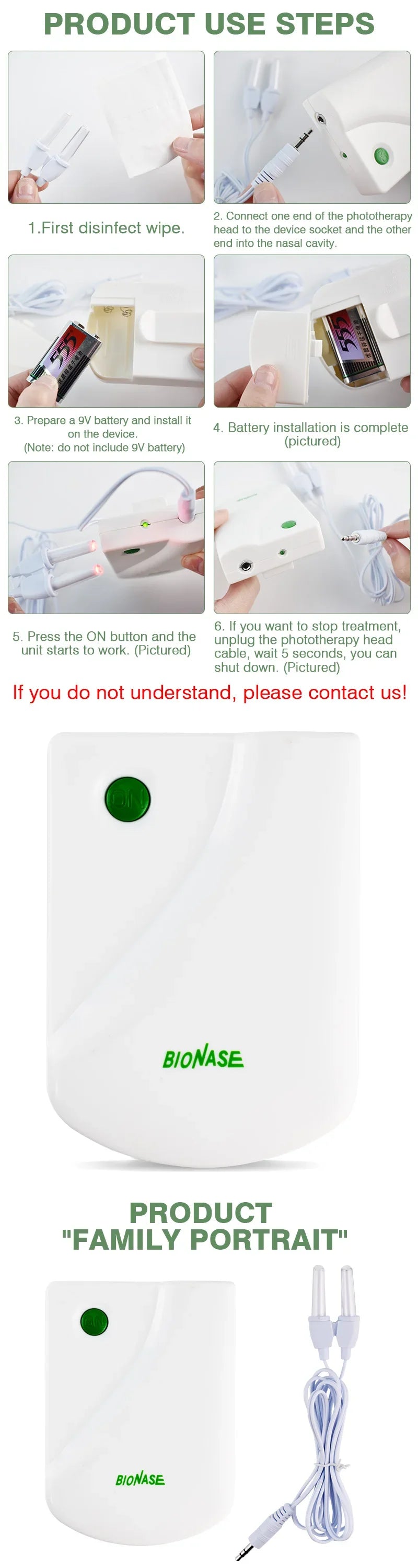 BioNase Laser Therapy Device for Sinusitis Relief - Smarsty