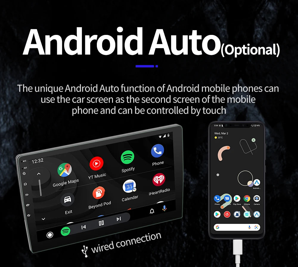 Android Auto Car Stereo 7 9 10Inch IPS Display GPS - Smarsty