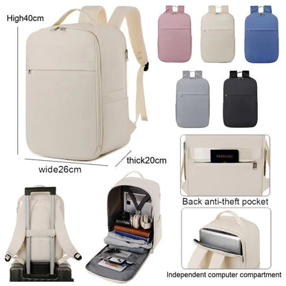 New Business Backpack - Fits 14"/15" Laptops, Great for Short Trips. Colorful, Cabin-Approved. Unisex, Stylish & Practical - Smarsty