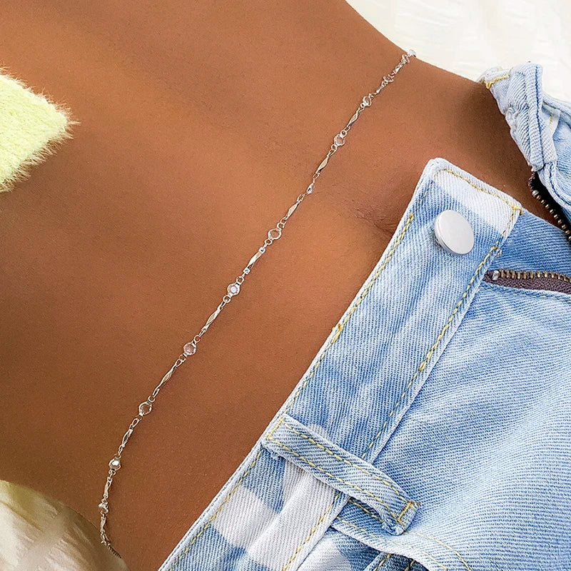 Trendy Minimalist Belly Chains for Women Beach Jewelry - Smarsty