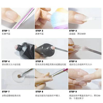 30ml Nail Extension Gel for Quick and Easy Application - Smarsty
