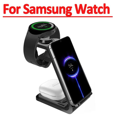 30W Ultrafast Wireless Charger Stand 3 in 1 with Holder - Smarsty