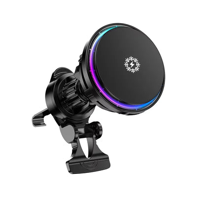 30W Magnetic MagSafe Wireless Car Charger With Cooling - Smarsty