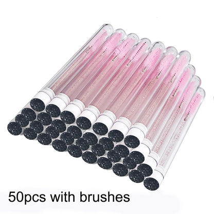 Reusable Eyelash Brush Tubes for Easy Makeup Application - Smarsty