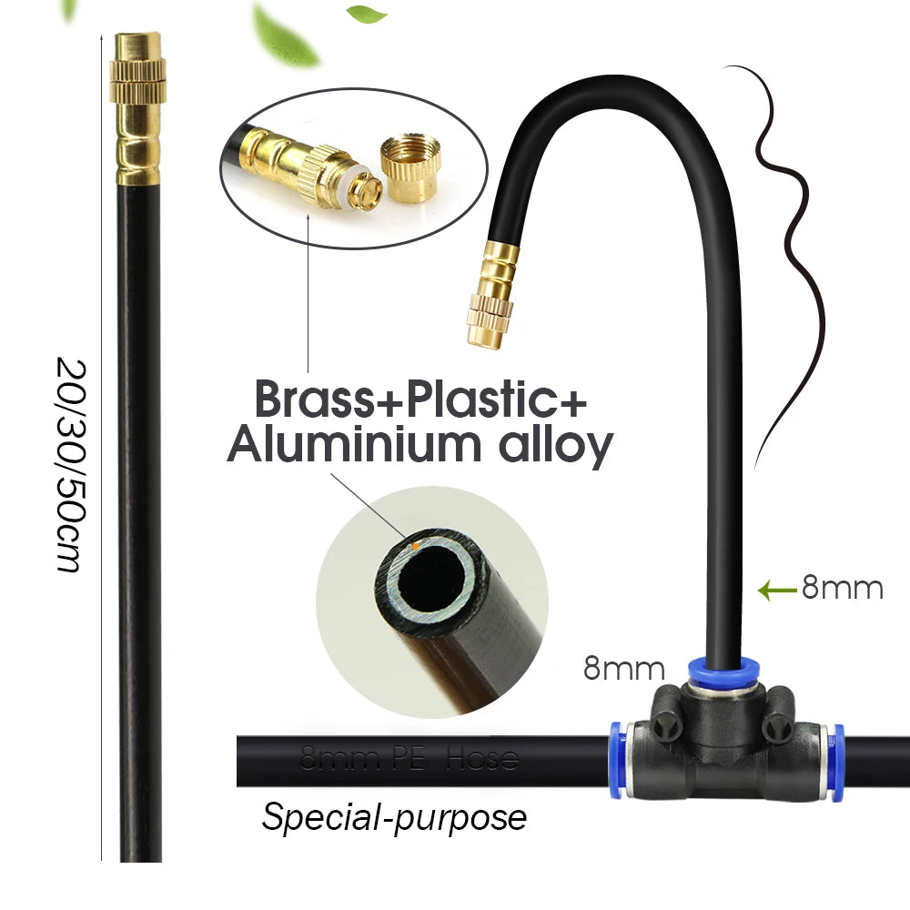 DIY Misting Cooling System for Garden Irrigation - Smarsty