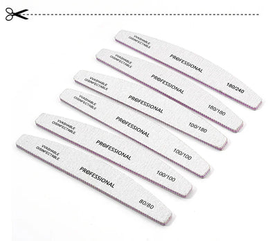 Professional Nail File Set for Gel Polishing 5 Pieces - Smarsty