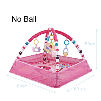 Educational Fitness Frame For Children Play Mat Rack Crawling Blanket Infant Play Rug Gift Kids Activity Mat Gym Baby Toys by Smarsty