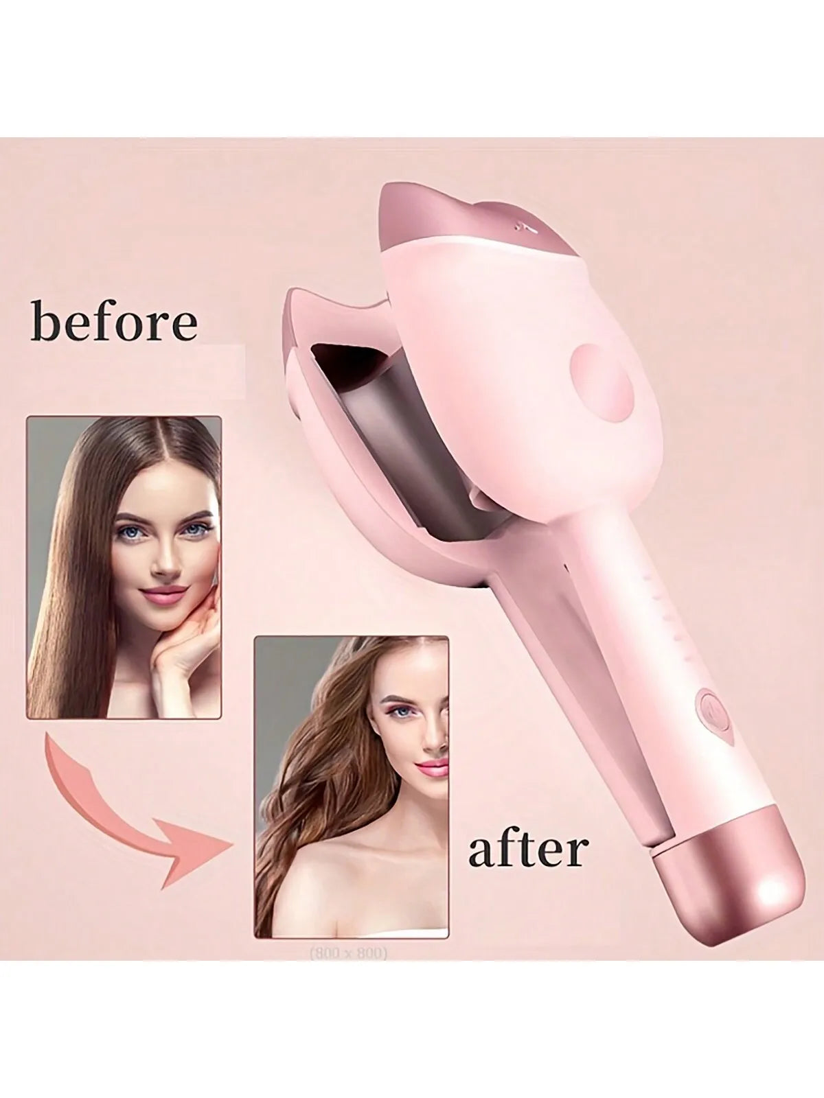 32mm Ceramic Hair Curler for Fast Deep Waves - Smarsty