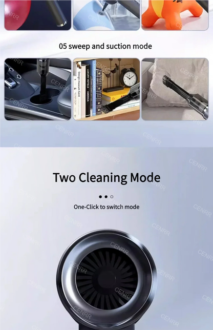 Cordless Car Vacuum Cleaner Portable Handheld Rechargeable - Smarsty