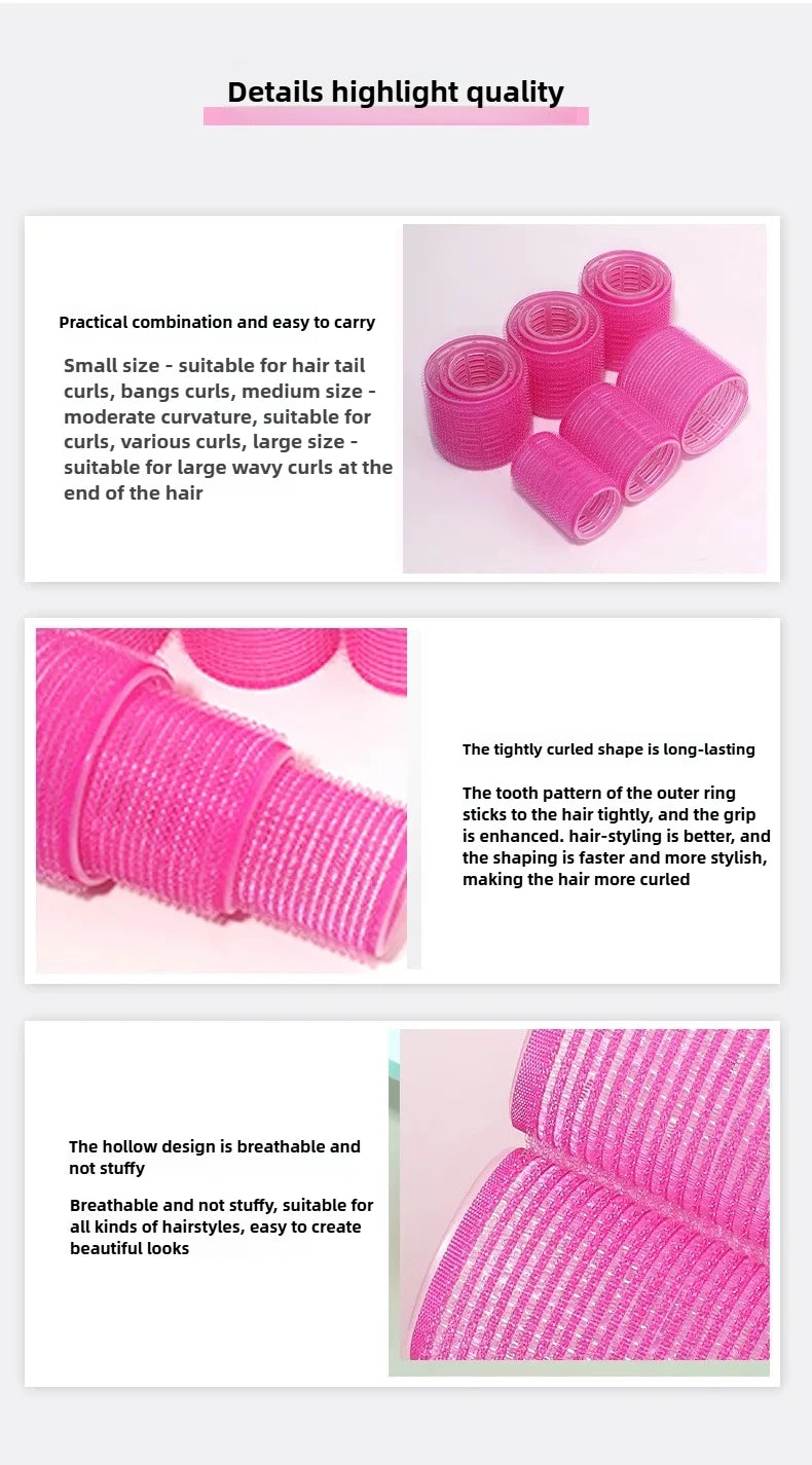 Heatless Hair Roller Set for Effortless Curls - Smarsty