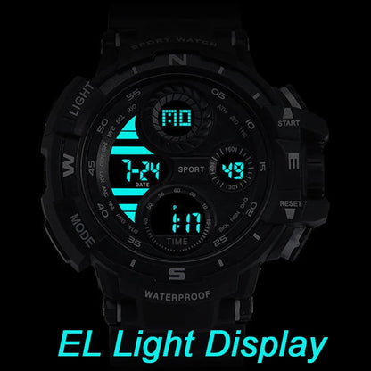 YIKAZE Waterproof Digital Sports Watch for Men - Smarsty