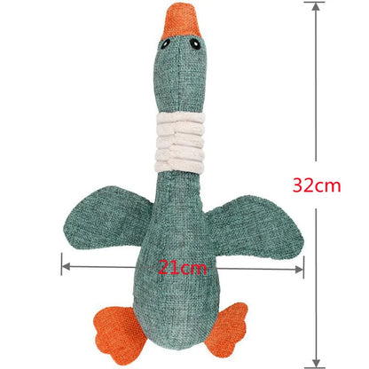 Soft Plush Dog Chew Toy with Squeaker - Smarsty