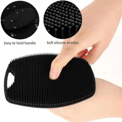 Soft Silicone Exfoliating Brush for Gentle Body Cleansing - Smarsty