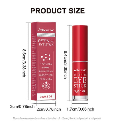 Retinol Eye Cream Lightening Dark Circles Firming Skin Instant Eye Repair Serum Stick for women Women Eyes Care