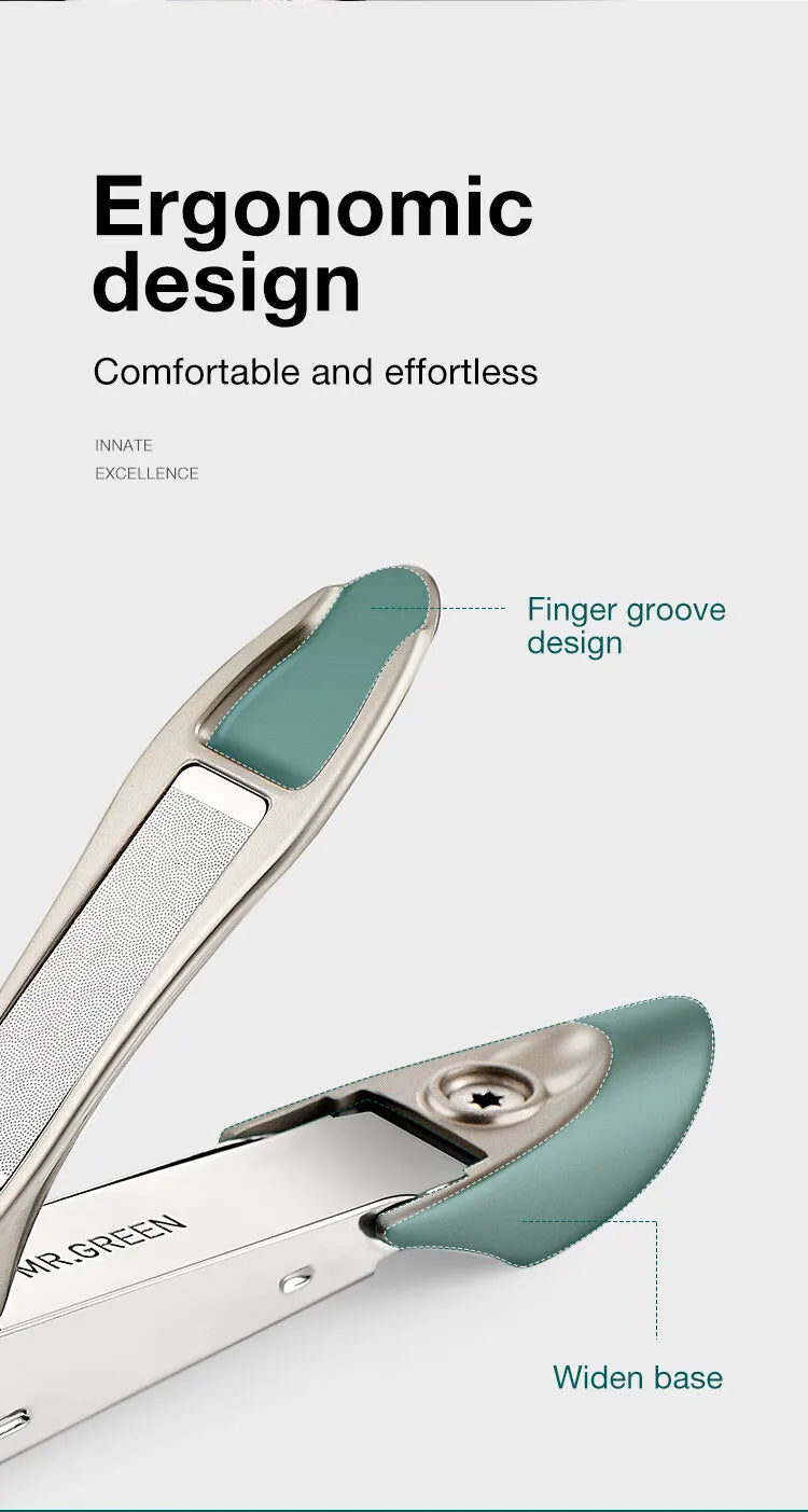 MR GREEN Anti Splash Stainless Steel Nail Clippers - Smarsty