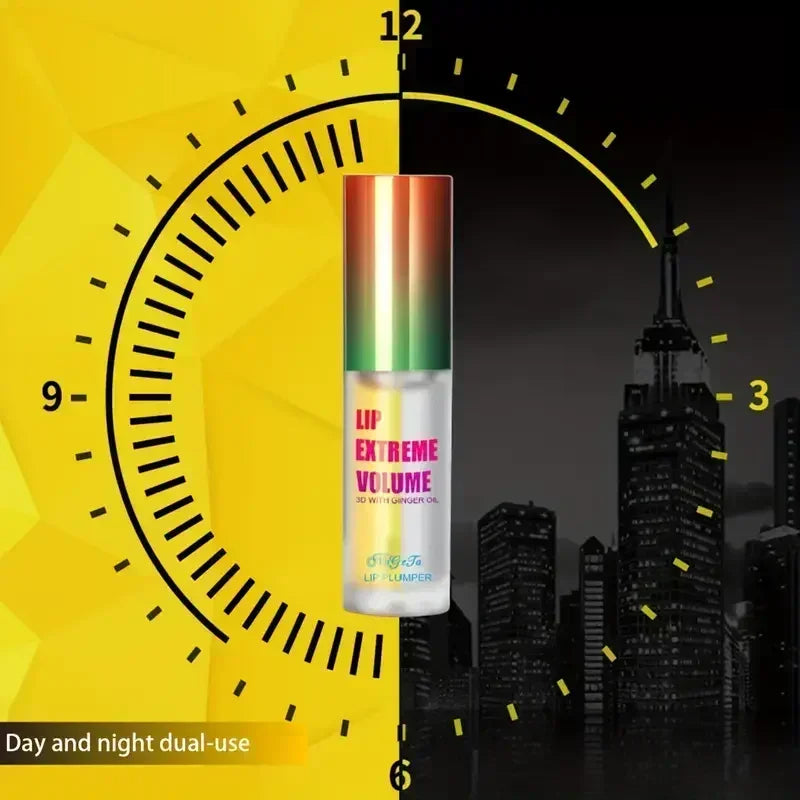 Ginger Mint Lip Plumper Oil for Fuller Youthful Lips - Smarsty