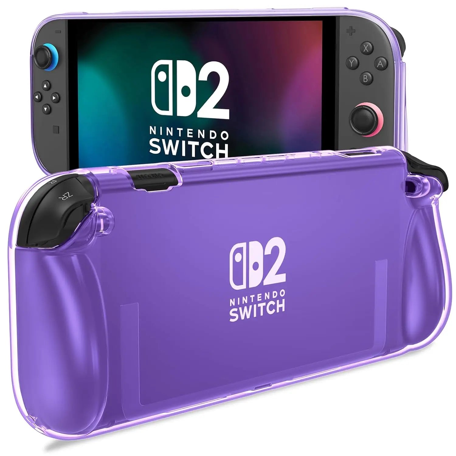 Protective Case for Nintendo Switch 2 with Ergonomic Grip - Smarsty