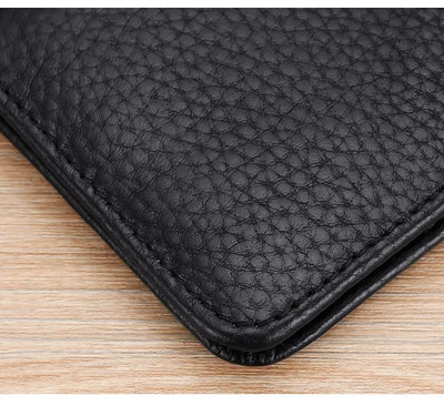 Men's Wallet Short Wallet Card Holder Fashion Thin Multi Card Business Soft Leather Wallet for Men Bolsa Feminina Coin Purse - Smarsty