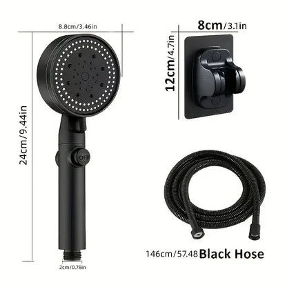 Stainless Steel Wall Mounted Shower Faucet with Hot Cold Control - Smarsty