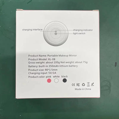 Personalized LED Lighted Compact Makeup Mirror For Women - Smarsty