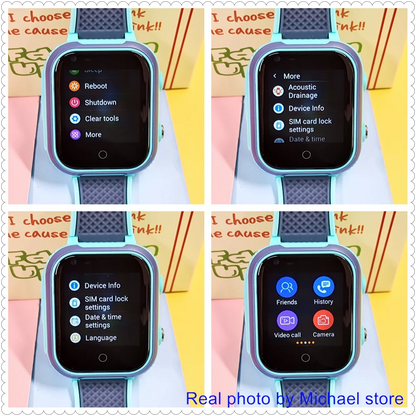 Kids 4G Smart Watch with GPS Video Call Feature - Smarsty