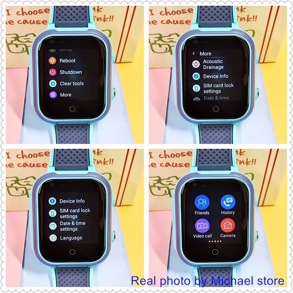 Kids 4G Smart Watch with GPS and Video Call - Smarsty