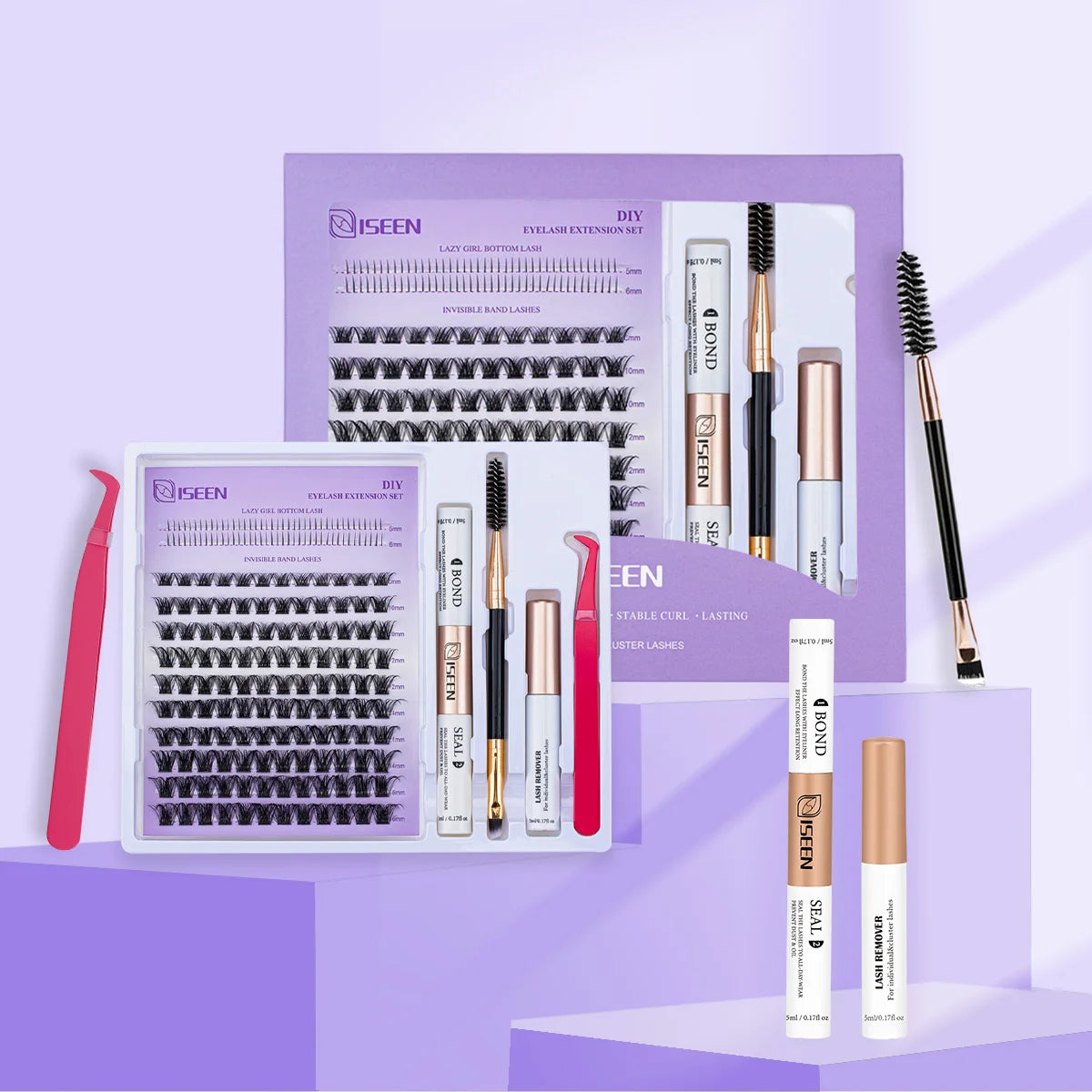DIY Individual Lash Clusters With Bond And Seal - Smarsty