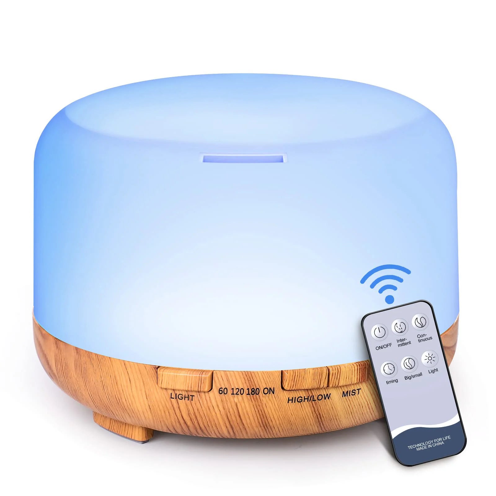 500ML Aroma Diffuser with Remote Control for Home - Smarsty