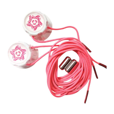1pair Metal Wire Swivel Automatic Buckle Rope Sneaker ShoeLaces for Kids/Adult No Tie Shoe Laces Quick Lock Shoestrings Sneakers - Smarsty