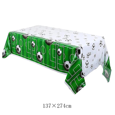 Soccer Theme Tablecloths for Game Day Parties - Smarsty