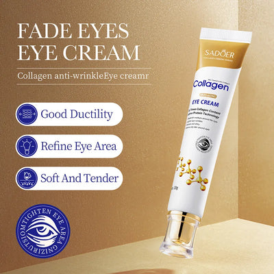 SADOER Collagen Eye Cream for Dark Circles and Puffiness - Smarsty
