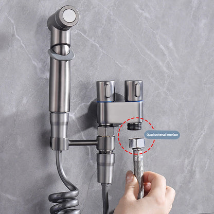 Portable Cold Water Bidet Sprayer Set for Easy Cleaning - Smarsty