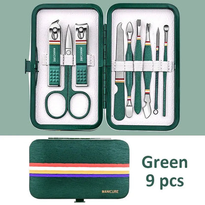 Ouriner Portable Manicure Set with Sharp Nail Clippers - Smarsty