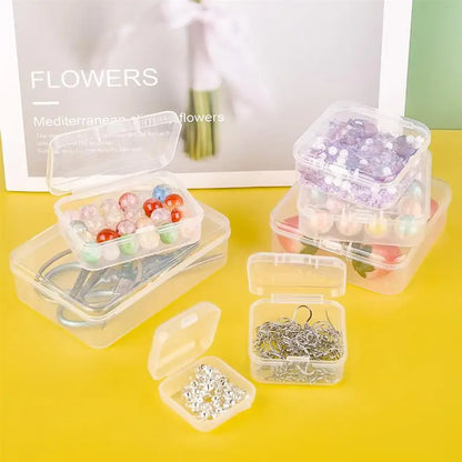 Translucent Plastic Jewelry Storage Box Set - Smarsty