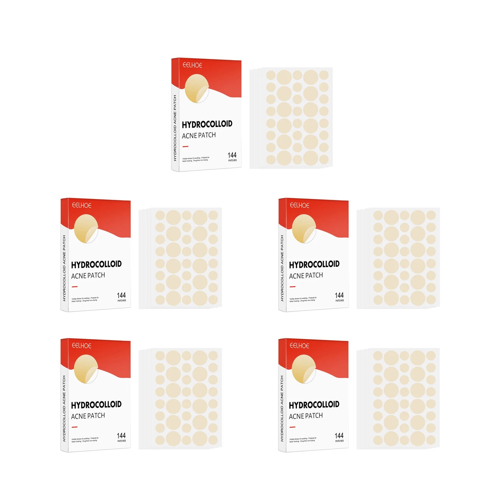 Invisible Hydrocolloid Acne Patches for Clear Skin - Smarsty