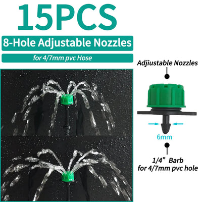 Adjustable Micro Spray Watering Dripper for Gardens - Smarsty
